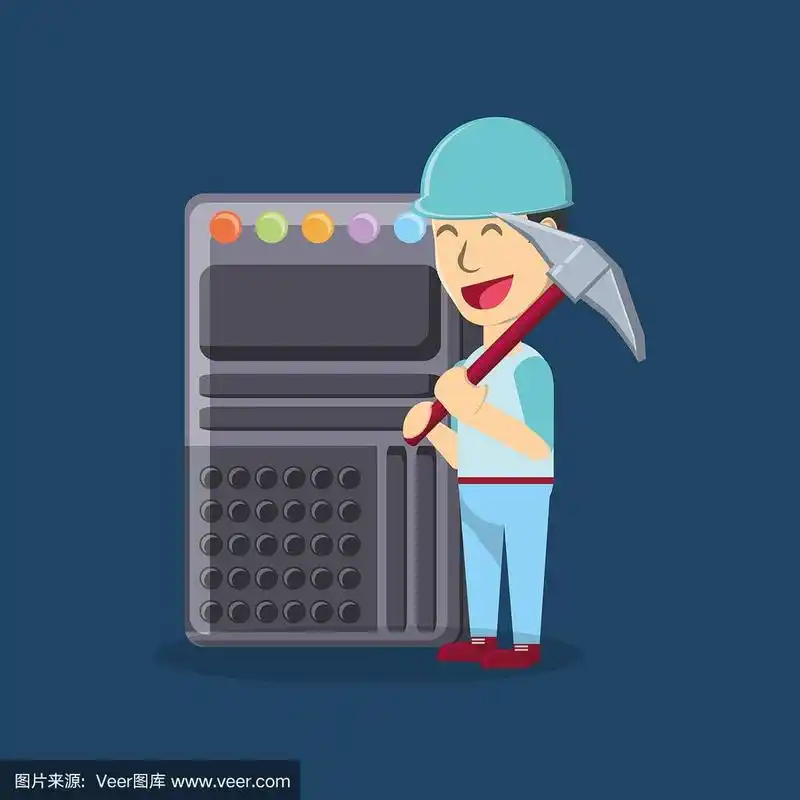 Modern mining farm hosting advanced mining rigs